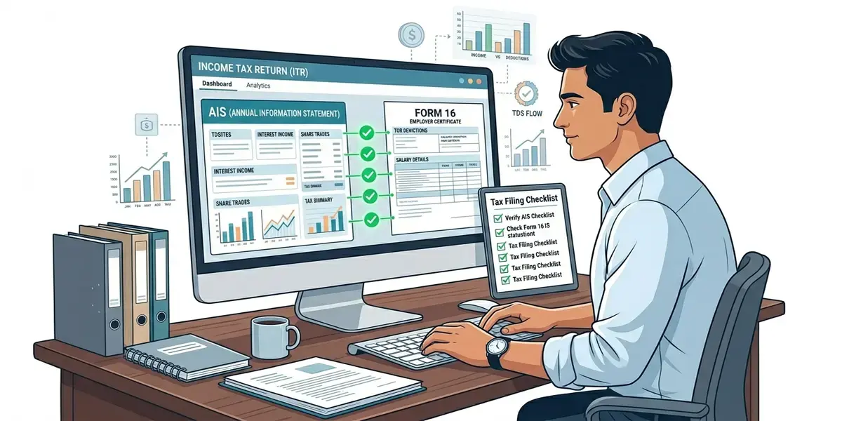 Comparison and analysis for AIS vs Form 16: Which One Should You Trust While Filing ITR AY 2026-27?